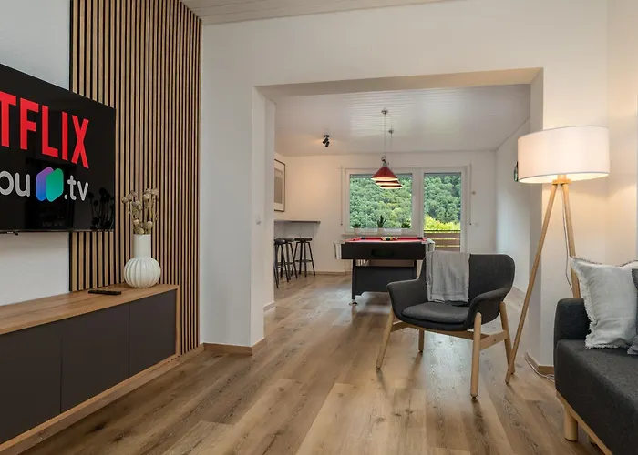 Elbling For 2 People - Billiards - Balcony With Mosel View - Parking - Wine Barrel Bar - Fully Equipped Kitchen - Netflix - Waiputv - 3 Km From Cochem Apartamento Klotten